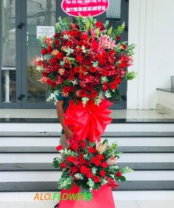 Vòng hoa chúc mừng khai trương Quận Bình Thuỷ